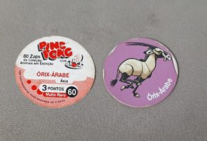 Tazo Ping Pong Animais em Extinção N 60