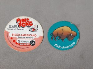 Tazo Ping Pong Animais em Extinção N 64