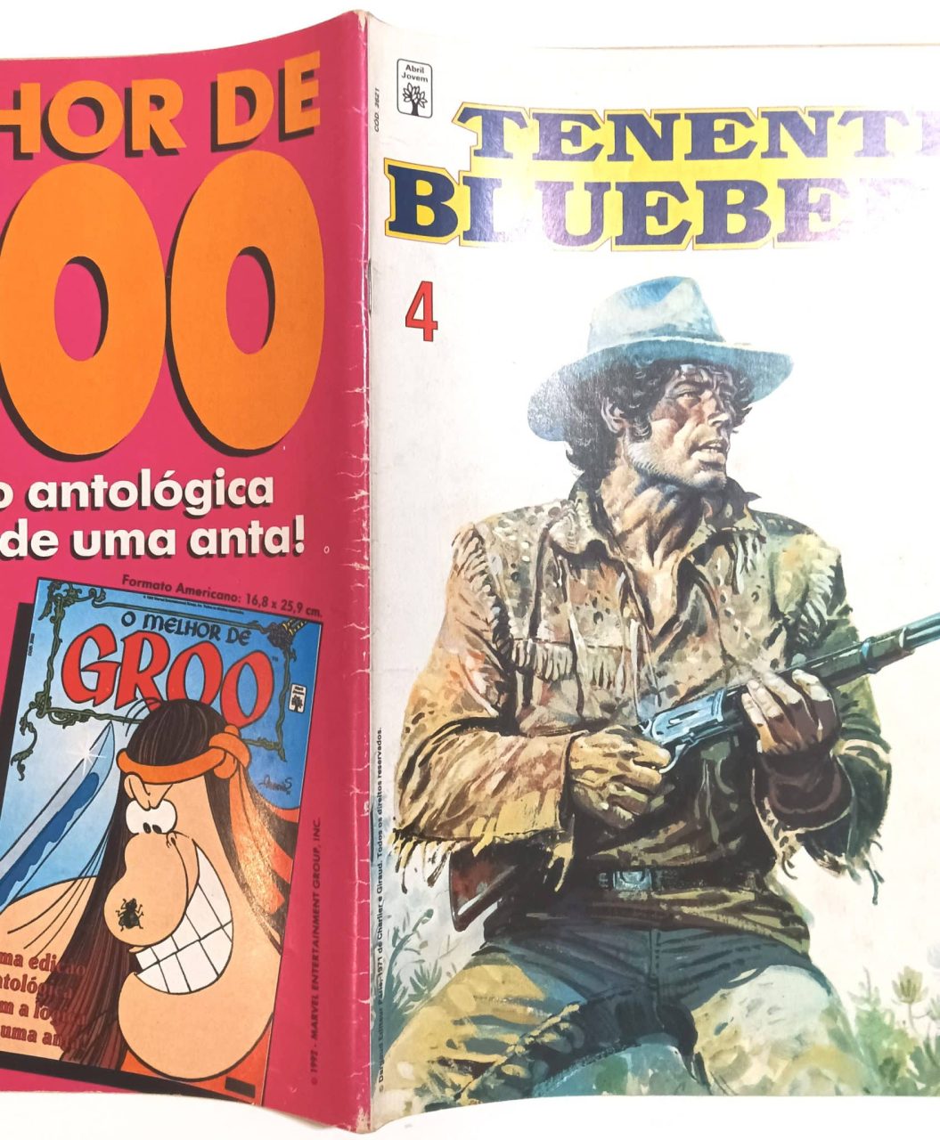 | Casa do Colecionador Tenente Blueberry nº4, Abril-1992. HQ/Gibi