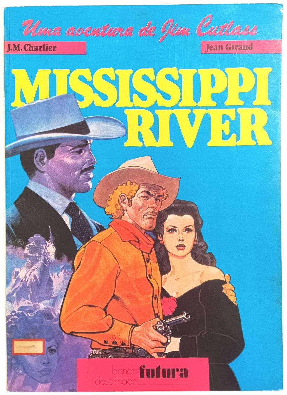 Uma aventura de Jim Cutlass-Mississippi River. Futura -1983. HQ/Gibi/Ed. Especial