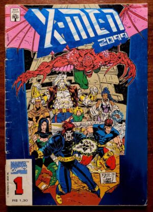 X-Men 2099 Nº 01 (Editora Abril) Agosto de 1994 (HQ/Gibi)