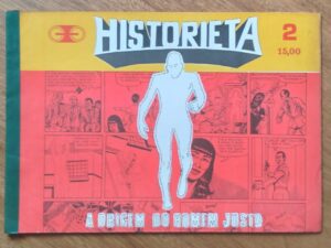 242Q Gibi Fanzine Historieta 2. Origem do Homem Justo. Vinganca.