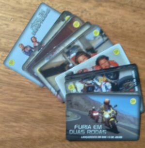 242S Cartão Telefone Brasil Telefonica 2004. Furia sobre duas rodas. Valor de cada ct.