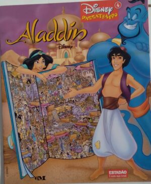 242T Revista Disney passatempo 4. Aladdin original completa com brindes.