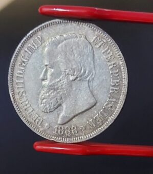 500 Réis 1888 MBC *variante com rabicho *