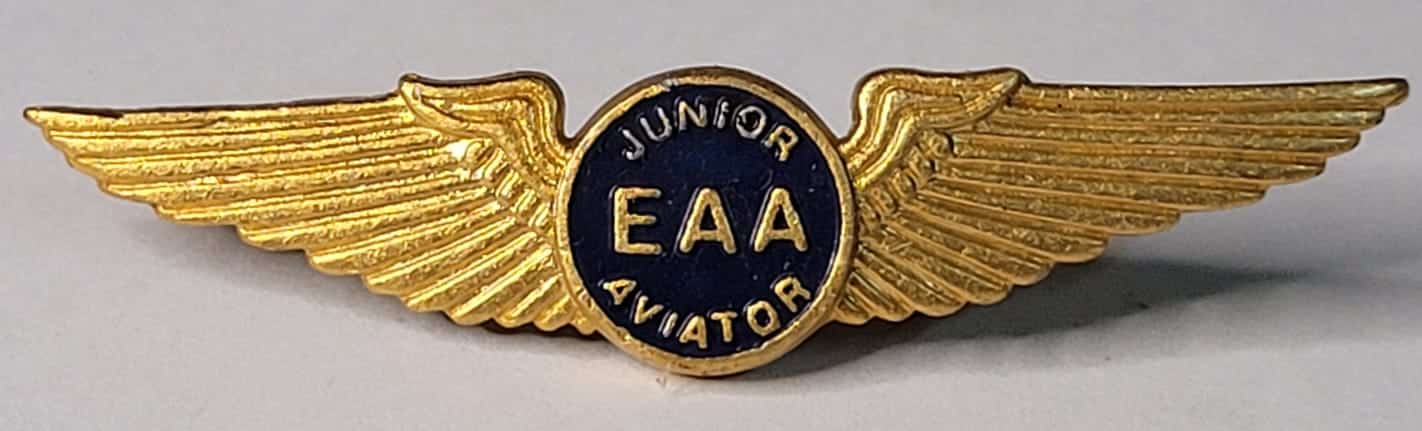 Broche Junior EAA Aviator 1 Casa do Colecionador