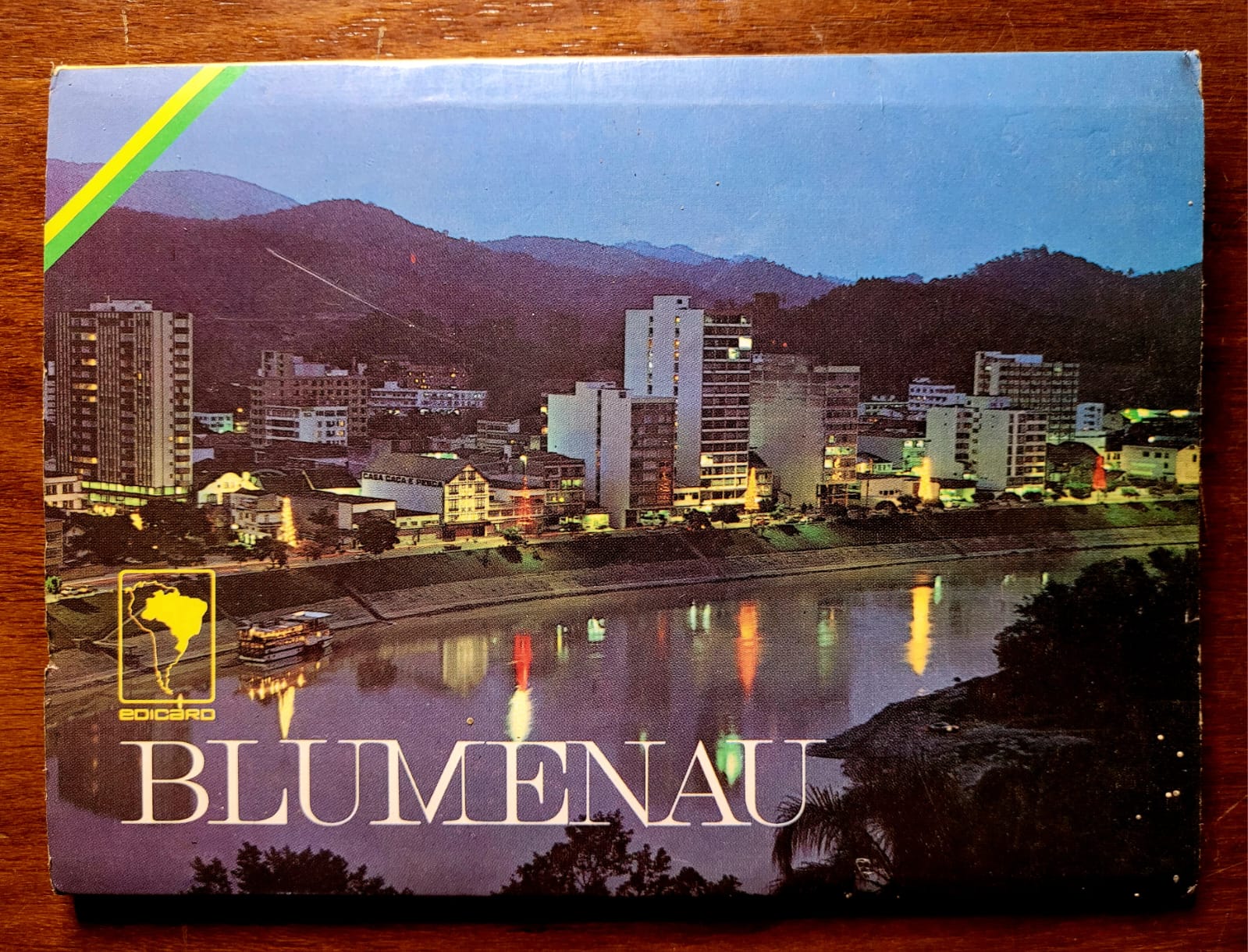Cartao Postal Edicard Blumenau 1 Casa do Colecionador