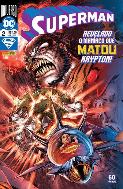 Gibi Superman 02 Revelado o Maniaco que Matou Krypton 1 1 Casa do Colecionador