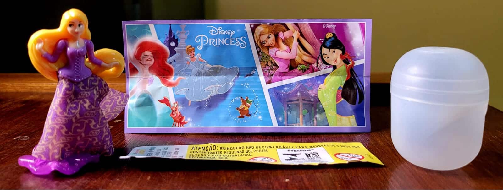 Kinder Ovo EN No 369 Disney Princesas Casa do Colecionador