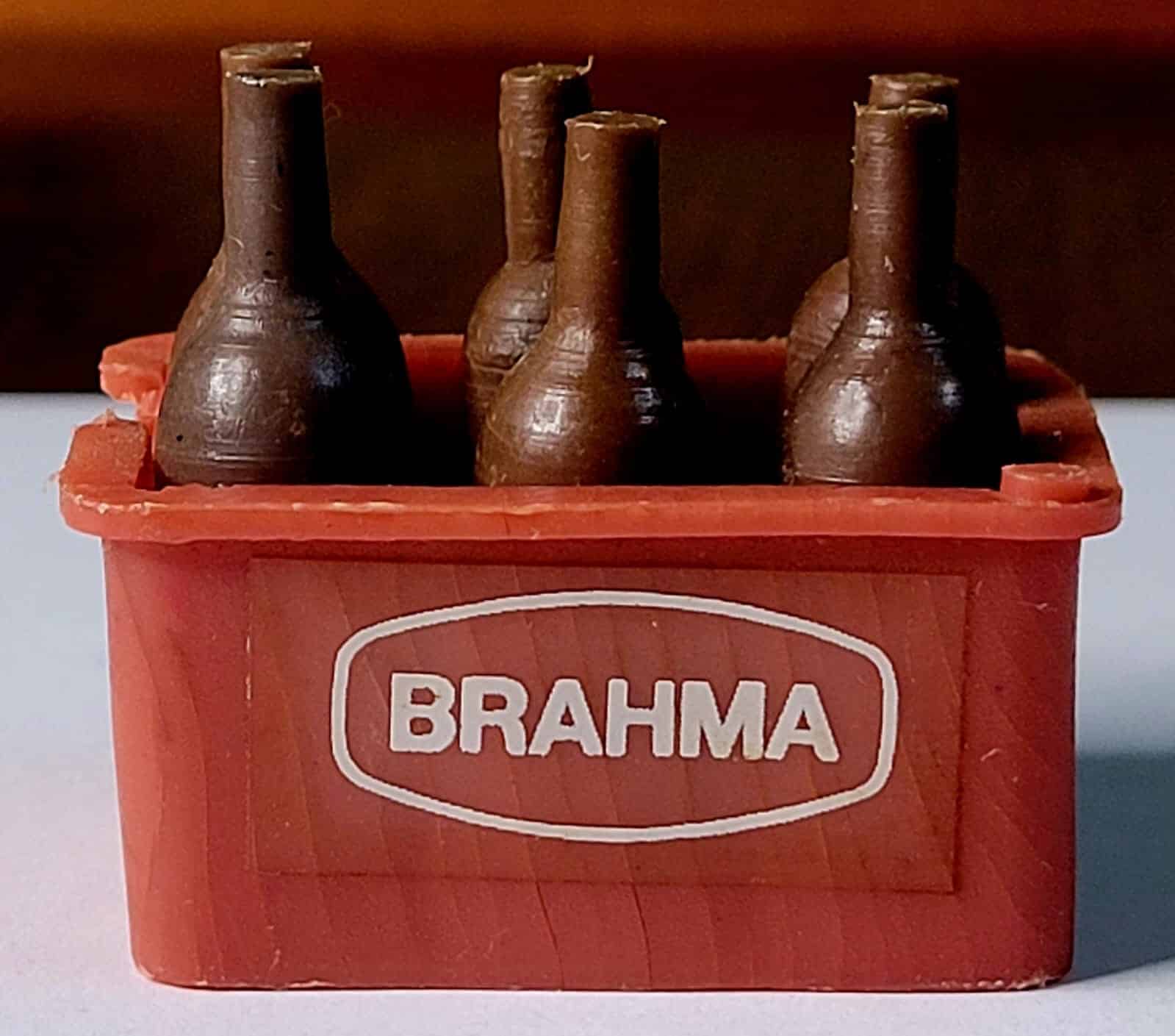 Mini Engradado Brahma com 6 garrafinhas 1 Casa do Colecionador