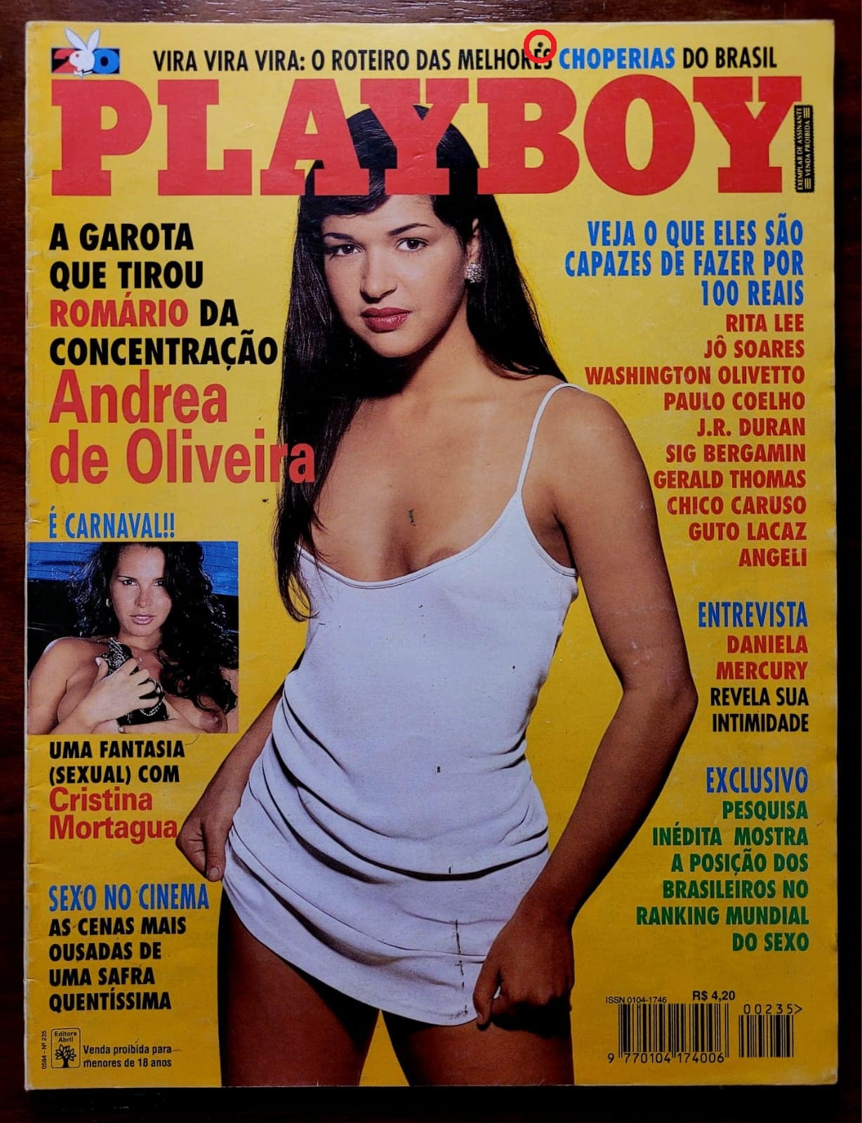 Playboy No 235 – Andrea de Oliveira 1 Casa do Colecionador