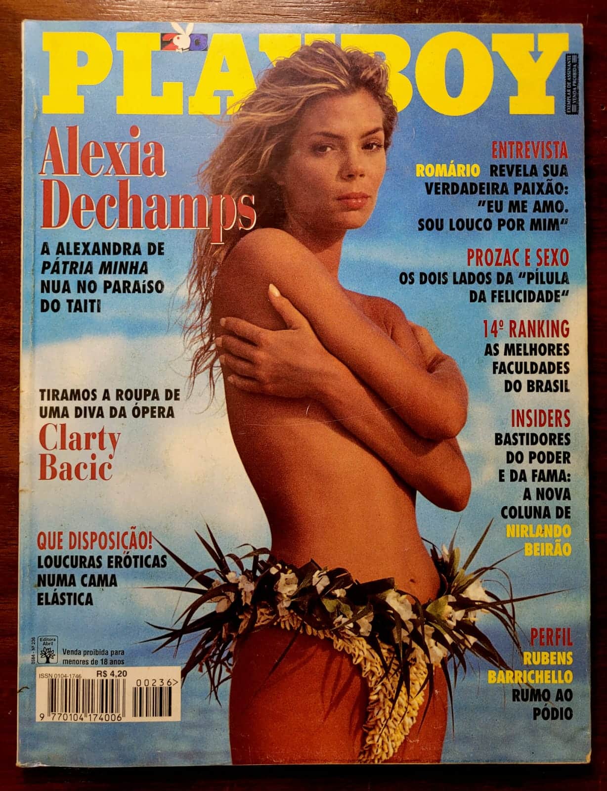 Playboy No 236 Alexia Dechamps 1 Casa do Colecionador