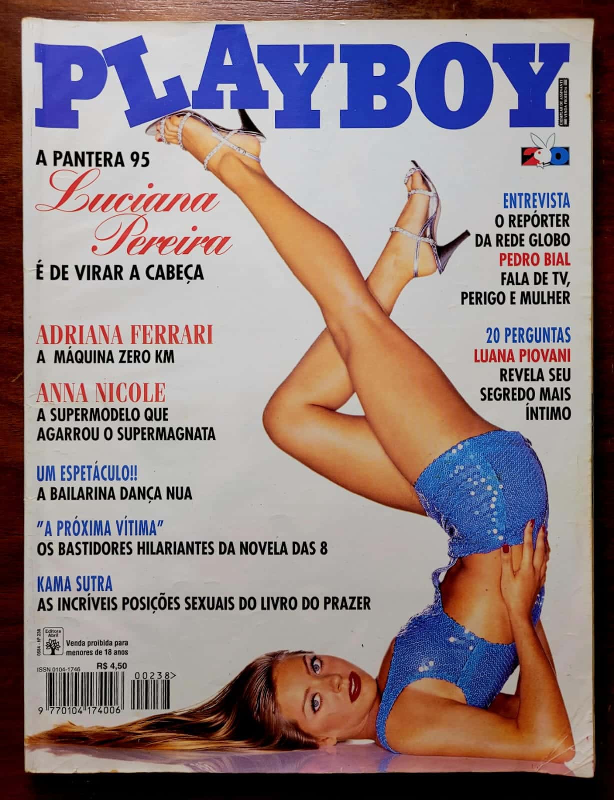 Playboy No 238 Luciana Pereira 1 Casa do Colecionador