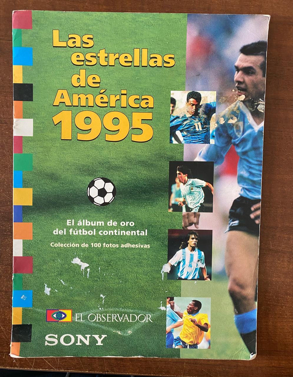 | Casa do Colecionador Álbum Las Estrellas de América 1995