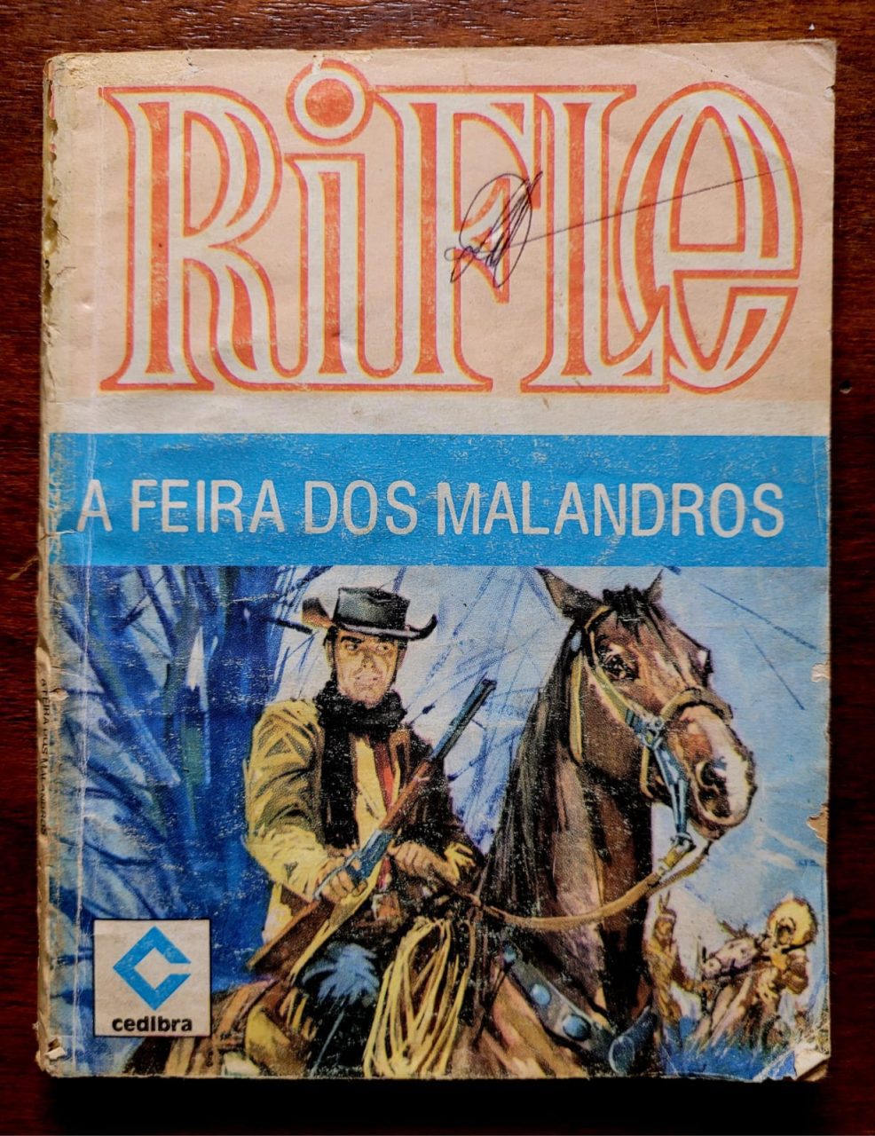 | Casa do Colecionador Bolsilivro - Rifle - A Feira dos Malandros - 1990