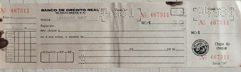 CHEQUE BANCÁRIO