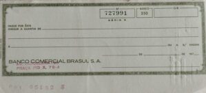 CHEQUE BANCÁRIO