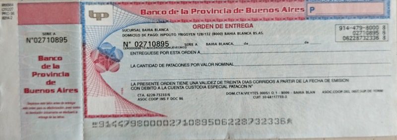 CHEQUE BANCÁRIO