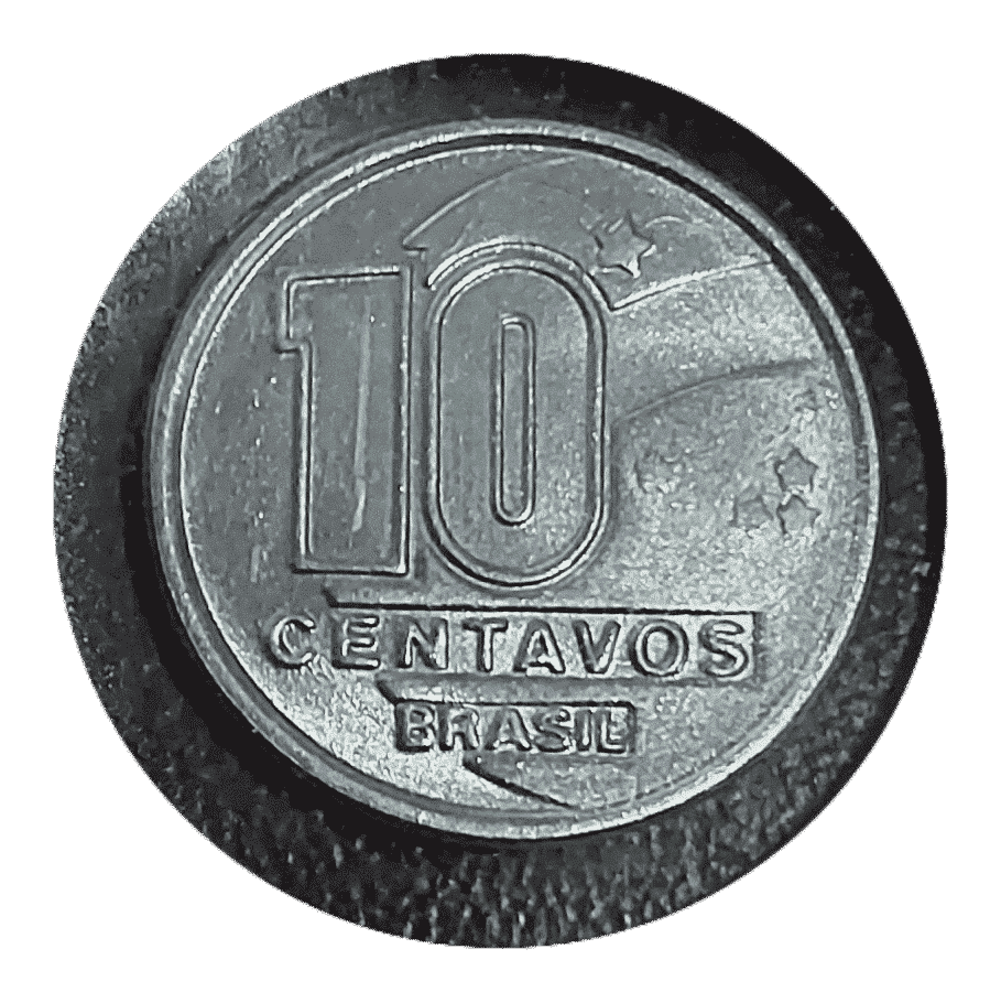 Moeda de 10 Centavos 1990 MBC
