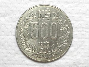 Uruguay) 500 Pesos - 1989 / Comemorativa / Sob / box49