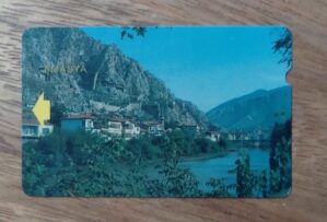 243T Cartão Telefone Turquia PTT. Cidade de Amasya.