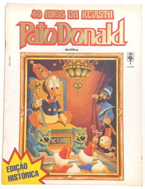 40 Anos Da Revista Pato Donald No 1 Abril 1990 Hqgibi Album 5