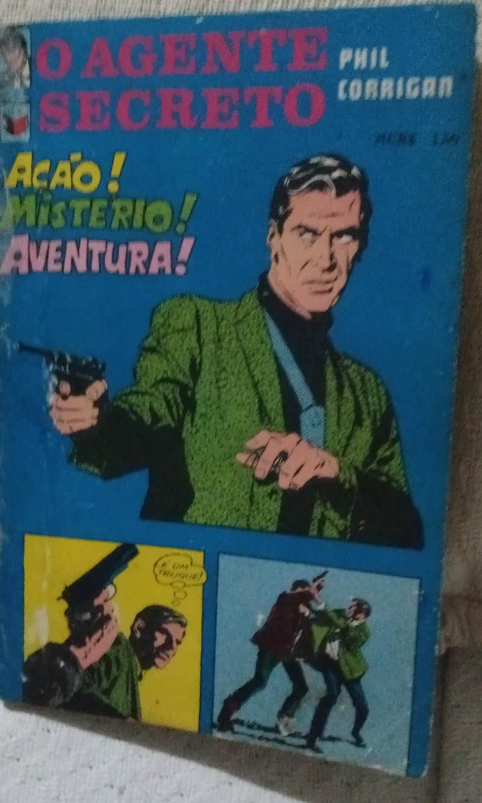 O Agente Secreto X9 n. 3 Ed. Saber 1970 Casa do Colecionador