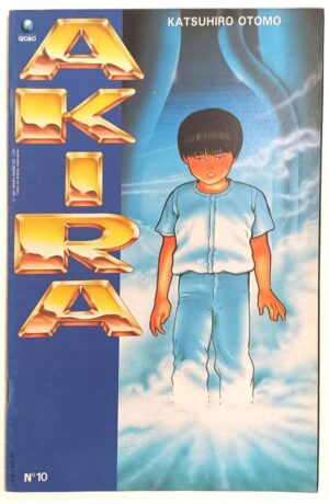 Akira nº10, Globo-1991. HQ/Gibi/Mangá