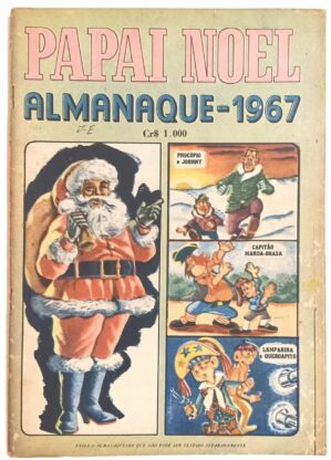 Almanaque de Papai Noel, Ebal -1967. HQ/Gibi/Almanaque