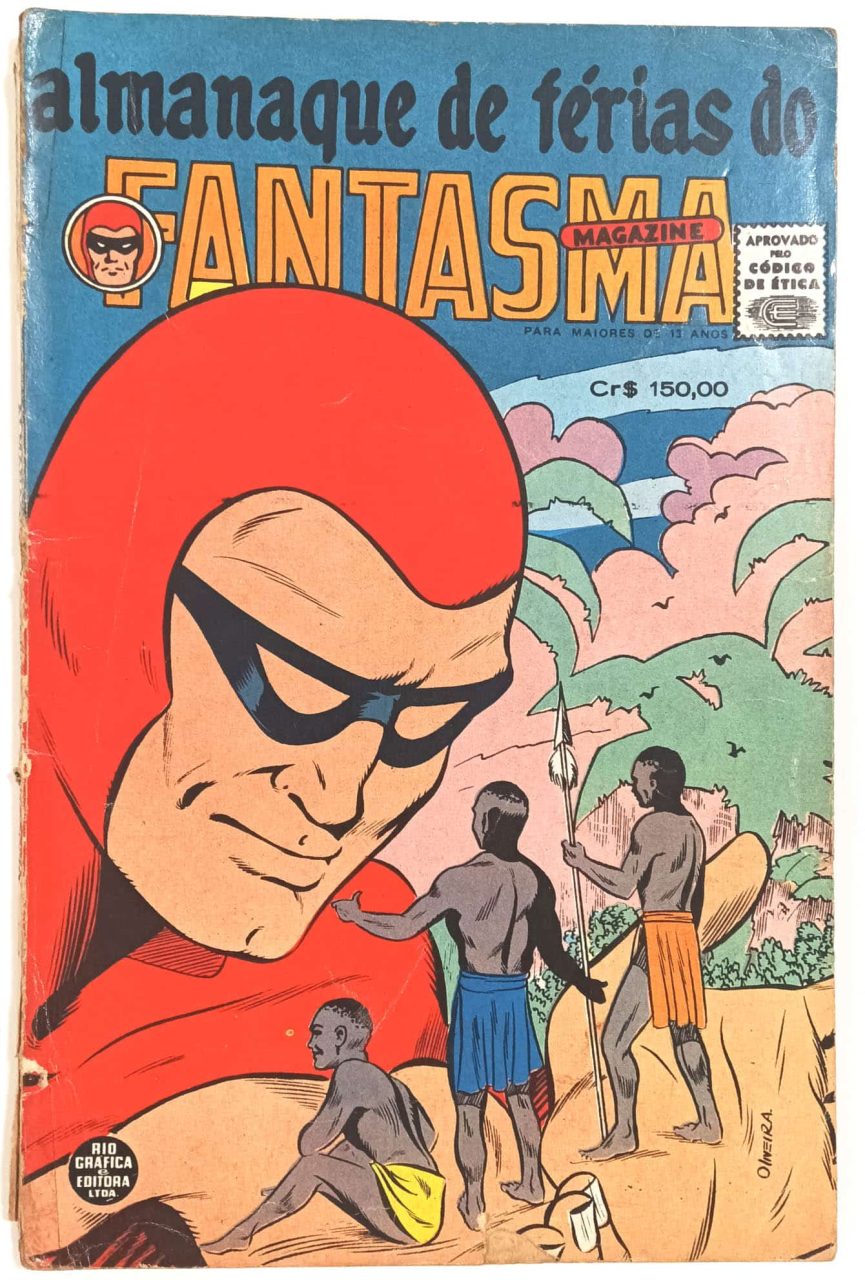 Almanaque do Fantasma 1ª série, Rge-1964. HQ/Gibi/Almanaque