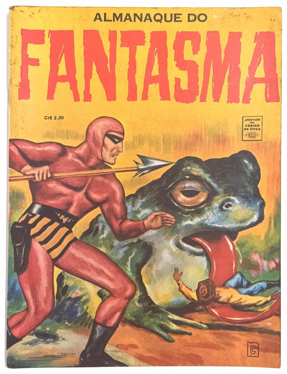 Almanaque do Fantasma 1ª série, Rge-1970. HQ/Gibi/Almanaque