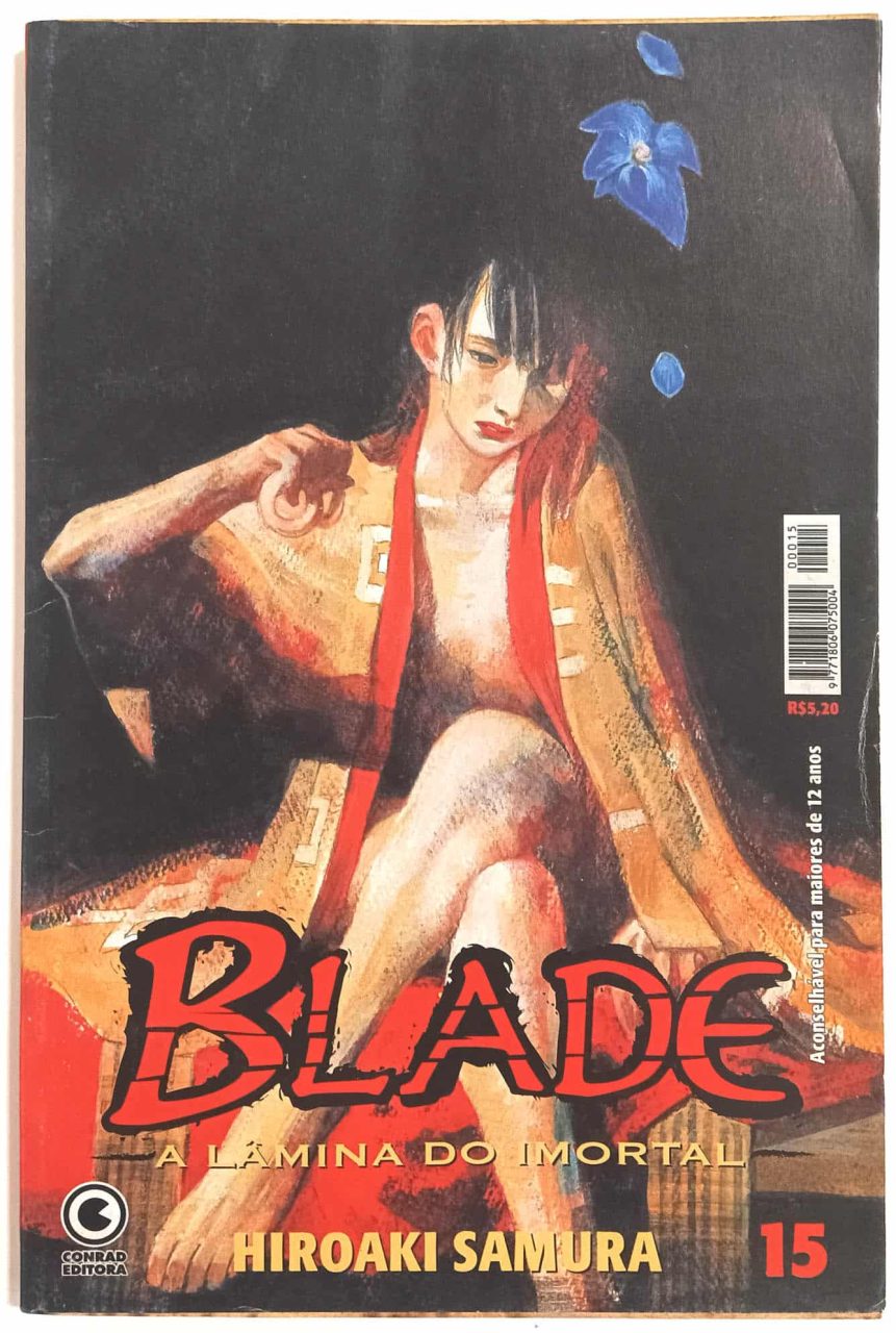 Blade: A Lâmina do Imortal nº15, Conrad-2004. HQ/Gibi/Mangá