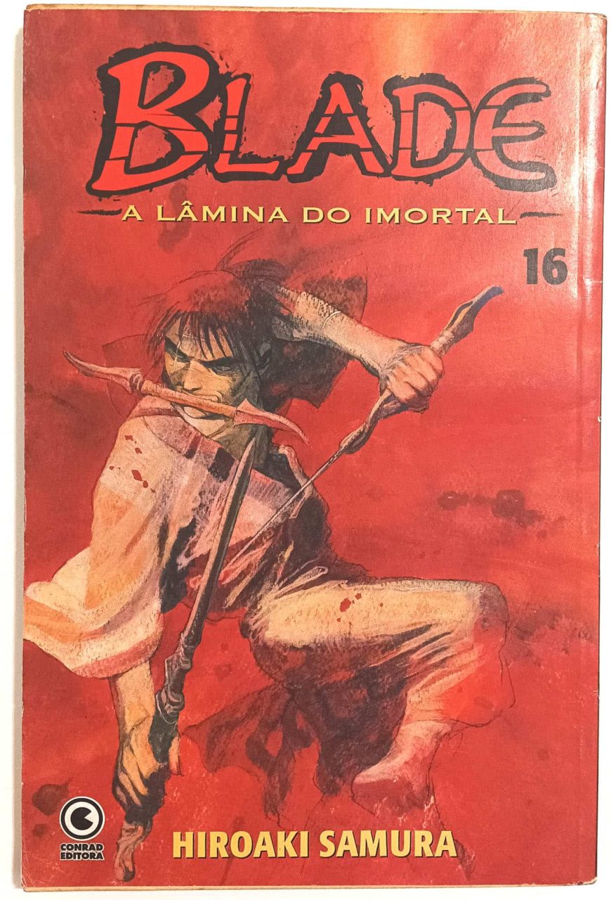 Blade: A Lâmina do Imortal nº16, Conrad-2004. HQ/Gibi/Mangá