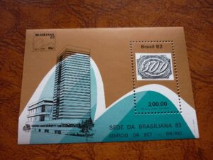 BLOCO COMEMORATIVO DO BRASIL B55.
