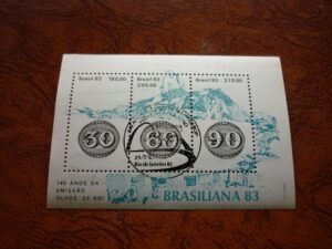 BLOCO COMEMORATIVO DO BRASIL B57.