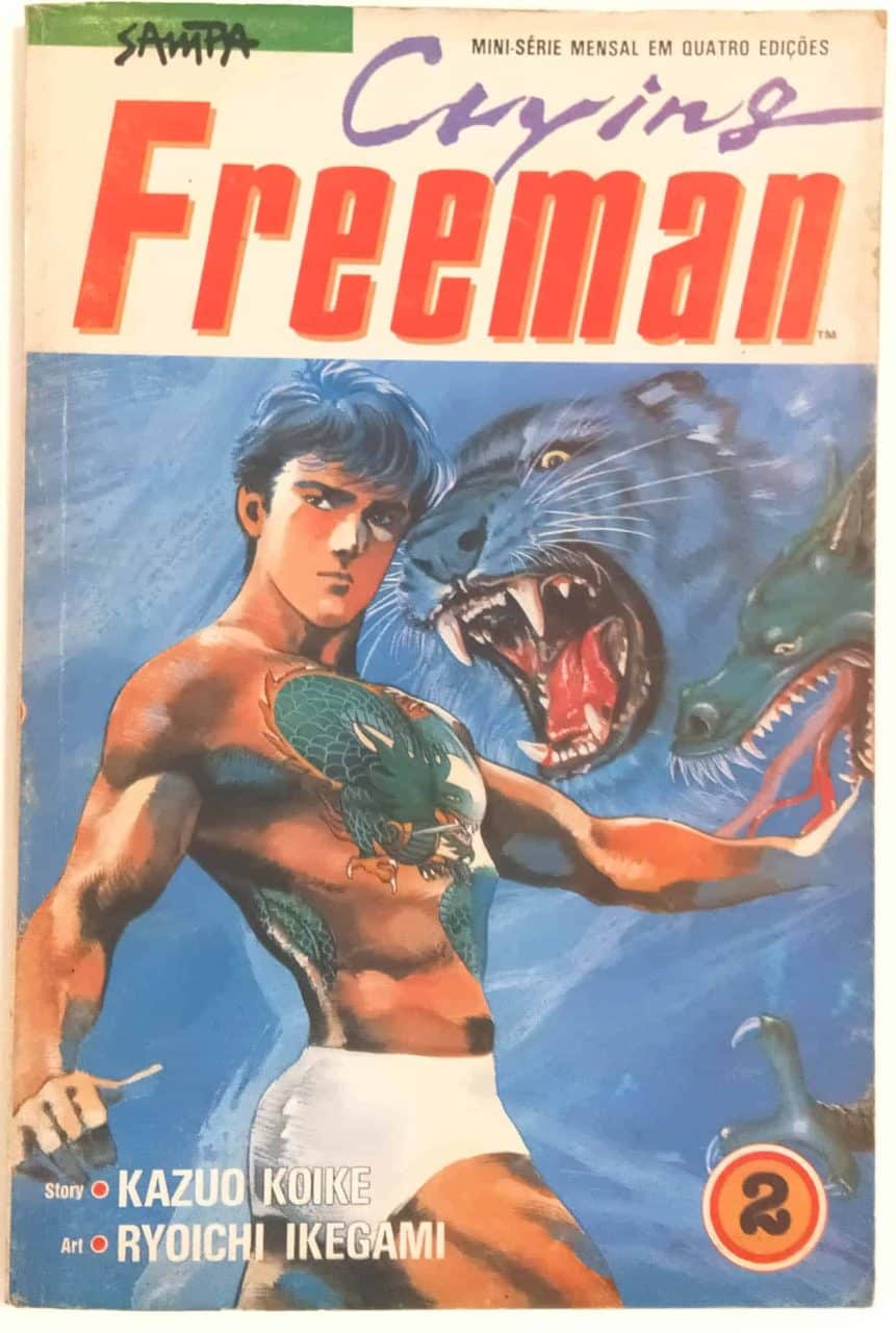 Crying Freeman nº 2, Nova Sampa-1990. HQ/Gibi/Mangá