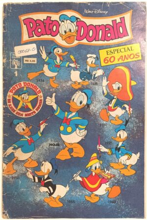 Pato Donald Especial 60 anos, Abril-1994. HQ/Gibi