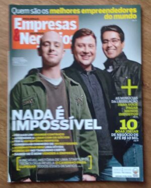 Revista Pegn 258. Nada é impossível. Startup de tecnologia.