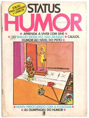 Status Humor nº 28/B, Editora Três-1977. Humor Erótico