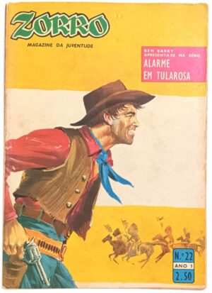 Zorro, Magazine da Juventude número 22. E.N.P.-1963. HQ/Gibi