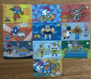 244P Cartão Telefone Brasil Telefonica 2004. Série Mucha lucha completa.
