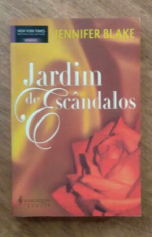 244P Livro Jennifer Blake Jardim de escândalos. Ed Harlequim.