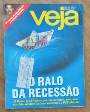 244T Veja 1159. O ralo da recessão. Mundo de ultimato.