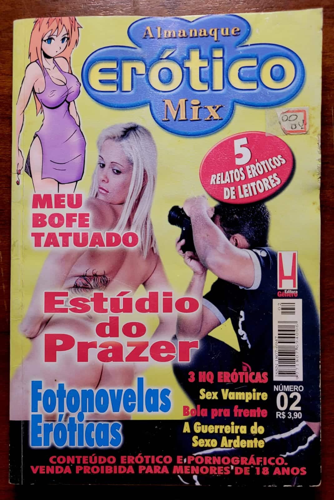 Almanaque Erotico Mix No 2 1 Casa do Colecionador