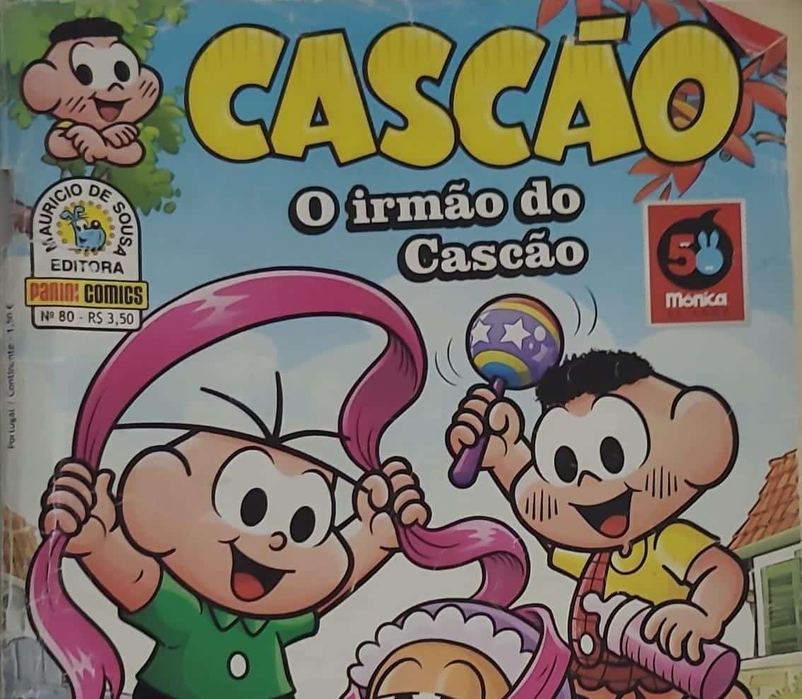 | Casa do Colecionador Gibi Turma da Mônica - Cascão - O irmão do Cascão ed.80 08/2013