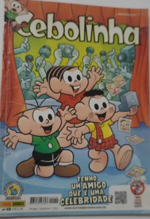 Gibi Turma da Mônica - Cebolinha - Tenho um amigo que é uma celebridade - ed 19 - 11/2016