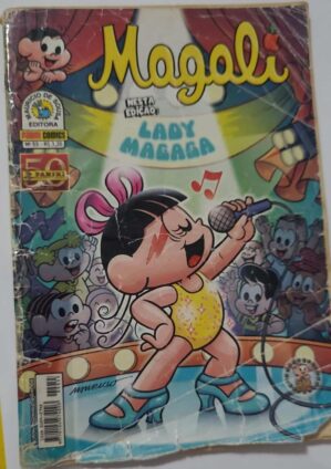 Gibi Turma da Mônica - Magali - Lady Magaga ed. 55 07/2011