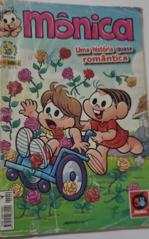 Gibi Turma da Mônica - Mônica - ed. 79 -07/2013 - Uma história quase romantica