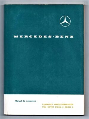 Manual Caminhao Mercedes Benz Medios Semipesados Om352 1978