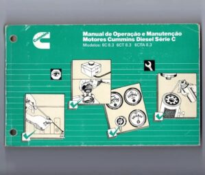 Manual Operacoes Manutenção Motores Cummins Série C - 1986